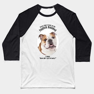 Lucky Bulldog Baseball T-Shirt